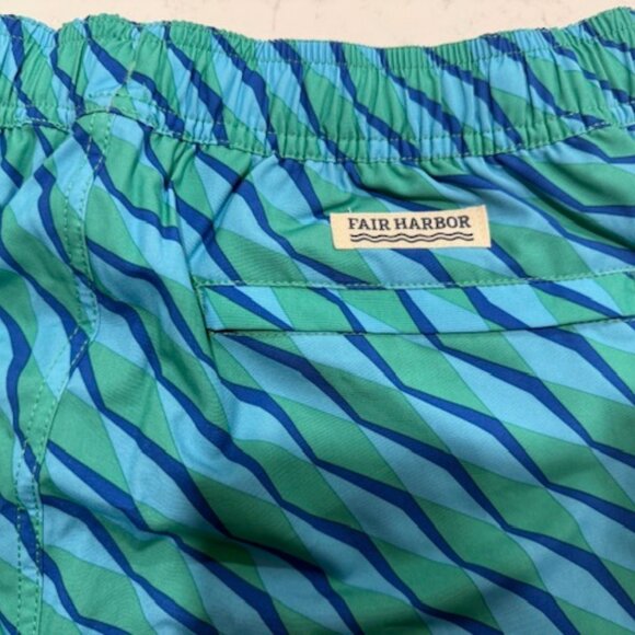Men's Fair Harbor Swim Trunks Size M - Picture 2 of 4